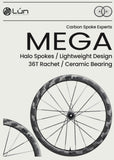 Lún MEGA D45 Disc Brake Wheelset