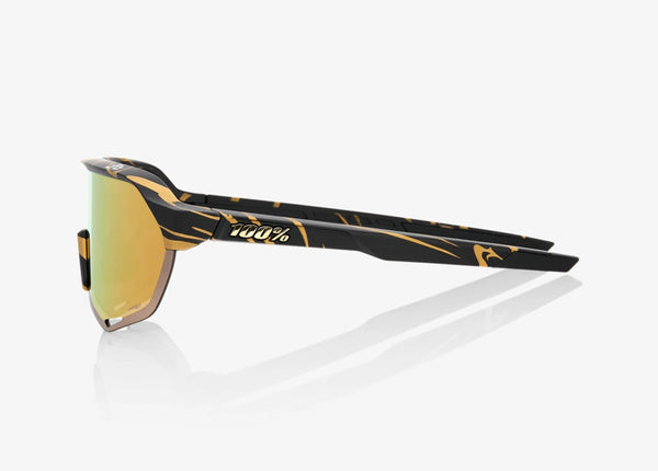 Oakley - 100% S2 Peter Sagan LE Gold Flake サングラス 100% S2 Glasses Peter Sagan LE Metallic Gold Flake - Hiper