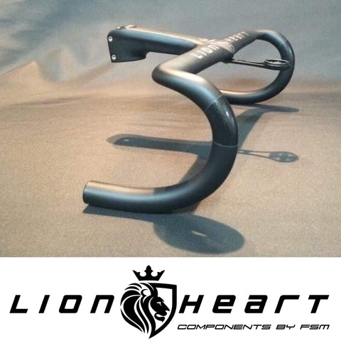 LIONHEART Carbon Aero Integrated Handlebar