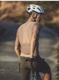 MONTON SPORT 2021 MENS SHORT SLEEVE CYCLING JERSEY PRO CARBONFIBER BROWN