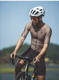MONTON SPORT 2021 MENS SHORT SLEEVE CYCLING JERSEY PRO CARBONFIBER BROWN