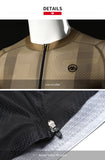 MONTON SPORT 2021 MENS SHORT SLEEVE CYCLING JERSEY PRO CARBONFIBER BROWN