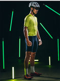 MONTONSPORTS MENS SHORT SLEEVE CYCLING JERSEY PRO ELESU GREENYELLOW