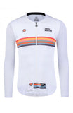 MONTONSPORTS SKULL MONTON MENS LONG SLEEVE CYCLING JERSEY HOLIDAY WHITE