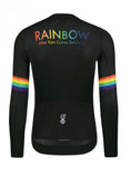 MONTONSPORTS SKULL MONTON LONG SLEEVE CYCLING JERSEY MENS RAINBOW BLACK