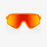 100% GLENDALE - Neon Orange - HiPER Red Multilayer Mirror Lens