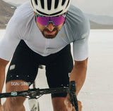 S3 Peter Sagan LE Soft Tact Tie Dye Purple Multilayer Mirror Lens