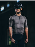 MONTONSPORTS  MENS SHORT SLEEVE CYCLING JERSEY PRO ELESU BLACKGRAY