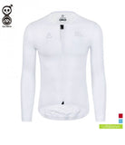 MONTONSPORTS MENS LONG SLEEVE CYCLING JERSEYS COBRAND WIND WHITE