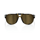 RIDE 100% WESTCRAFT Soft Tact Black Soft Gold Mirror Lens