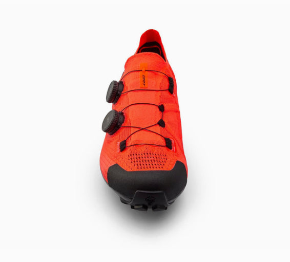 DMT KM0 Fahrradschuhe Unisex – Coral/Schwarz, Größe 44,5, Mit Double Boa-Verschluss