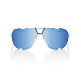 RIDE 100% WESTCRAFT Soft Tact White HiPER Blue Multilayer Mirror Lens