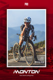MONTONSPORTS MENS SHORT SLEEVE CYCLING JERSEY PRO CAMOUSHIELD BLACK