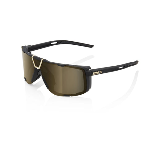 RIDE 100% EASTCRAFT Soft Tact Black Soft Gold Mirror Lens